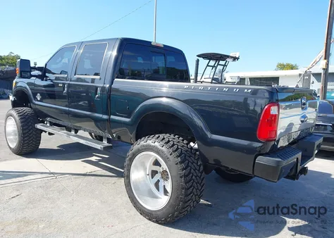 2014 Ford F-250 Lariat z USA, uszkodzony, nr VIN 1FT7W2BT3EEA89282